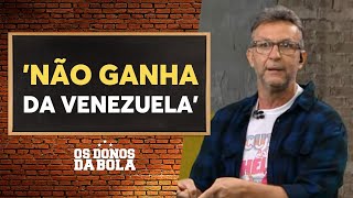 Neto diz que torce contra a Seleção Brasileira e crava: 'não ganha da Venezuela'