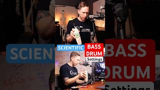 Scientific Bass Drum Tuning with a Dynamometer 🤯#bassdrum #drumlesson #doublebass #tip