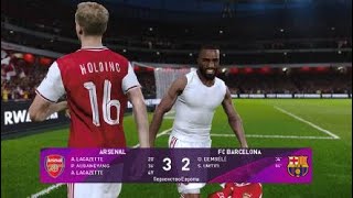 European Cup Semi Final 2020 Arsenal VS Barcelona