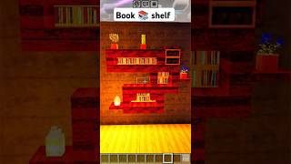 Minecraft Wooden Shelf🪵 (はいよろこんで) #minecraft #shorts