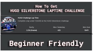 How to Get the Hugo Silverstone Laptime Challange Badge! - Formula Apex Racing Roblox!