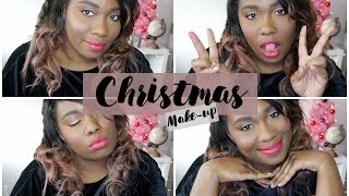 Quick and easy Christmas Makeup tutorial | NenehTrainer