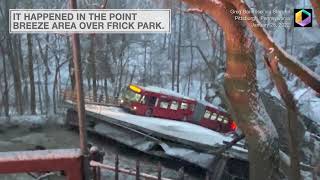 Bridge Collapses on Pittsburgh Street