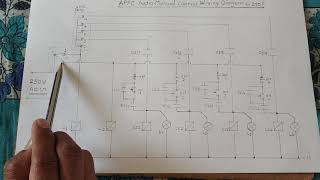 APFC Auto-Manual control wiring diagram