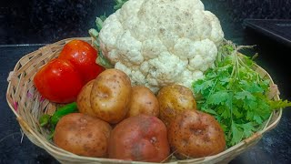 बिना प्याज लहसुन बनाएं व्रत वाली आलू गोभी | No Onion Garlic Vrat style Aloo Gobi - gobi aloo recipe