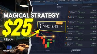 Journey To $100.000 With Magical Pocket Option Strategy 💯 | Binary Options | Pocket Option | Ep.4