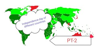 Independence day of different countries|| Geocrik||PT-2