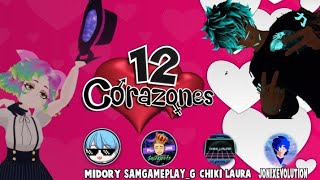 12 CORAZONES CON  / DISCO PELIGRO  ¡ LLeGue AL aFiLiaDooooo !