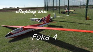 Sloping the RC Foka 4