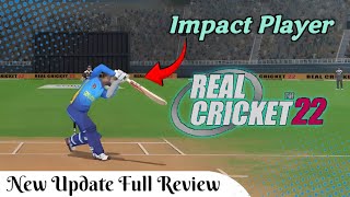 Unexpected 🤩 Real Cricket 22 new update full review in tamil