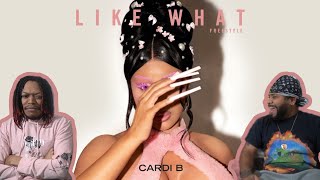 Cardi B - Like What (Freestyle) Official Video *REACTION*