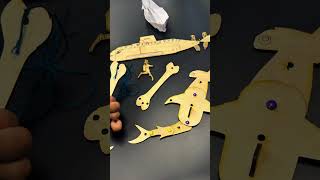 Bermuda Triangle Summer Camp 2024 - Laser Cut Shark Marionette