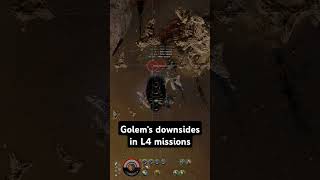 Golem's downsides in L4 missions #eveonlinegameplay #shorts #eveonline