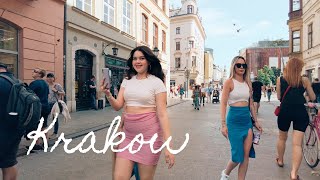 Krakow Poland Walking Tour 4k 2024 🇵🇱 Old Town, Wavel Castle, ALL Tourist Attractions ❤️