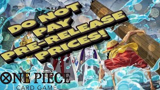 One Piece TCG: Do not overpay for your OP-02 cards! Emergency Market Watch!