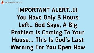 11:11🔴God Says, You Have Only 3 Hours Left, Don't SKIP✝️God's Message Now | God Message Today #god