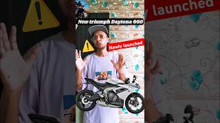 New triumph Daytona 660 | 2024 model #youtubeshorts