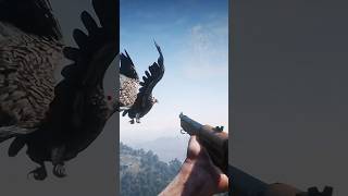 射下一隻鷹Shoot an eagle #gamehighlights #游戏精彩时刻 #reddeadredemption #荒野大镖客2