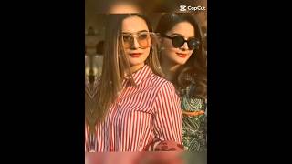 Aiman & Minal 🥰 Twiny twins 👩‍❤️‍👩🦋 Sisters forever 💞💞 ~~ Pakistani twins 💥💜 #aimanminal #celebrity