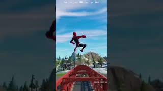 Spider-Man far from home fortnite landing (scene)