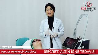 Altın İğne Uygulaması- Dermatoloji Uzmanı Meltem Cik Dikilitaş- Egesante Tıp Merkezi