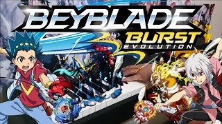 Beyblade Burst Evolution Insert Song - "Made for This" (Piano)