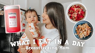 WHAT I EAT IN A DAY AS A BREASTFEEDING MOM