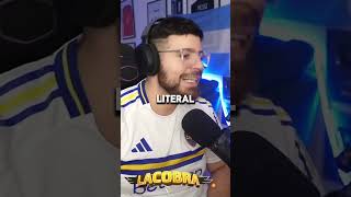 La Cobra da la cara después de la derrota de Boca frente a Lanus #lacobraaa #humor #bocajunior