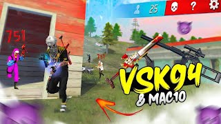 Grandmaster Pushers Vs NRZ 😱 Op Solo Vs Squad Gameplay 🎯 Free Fire Max