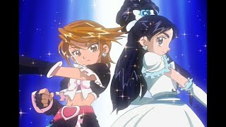 Cure Black & Cure White prima trasformazione [Pretty Cure ITA]