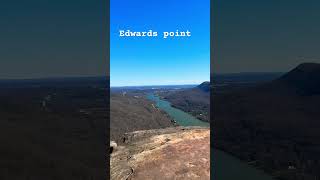 Edwards point on signal mountain. Hiking Chattanooga, TN #tennesseeriver #outdoors #nature #overlook