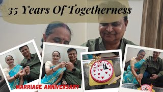 Celebrating The Beautiful Journey of Lifetime *35th WEDDING ANNIVERSARY* | Secret Ring Ceremony ☺️