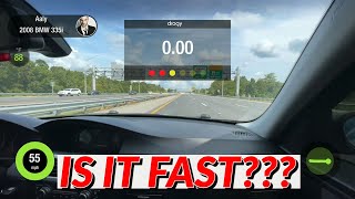 How fast is my 600HP 17T BMW 335i???