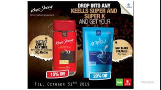 Save on Khao Shong Coffee @ Keells Super & Super K 2019 October