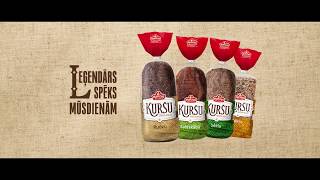 Kuršu maize "Leģendārs spēks mūsdienām"