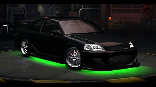 honda civic EJ1 speed build (+ an F&F build) - NFS Underground 2