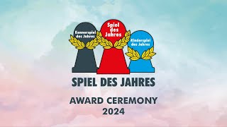 Award Ceremony Spiel des Jahres 2024