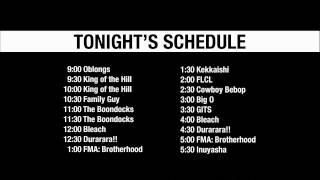 Tonight's Schedule