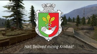 Anthem of Krivoy Rog People's Republic - "Beloved mining Krivbas!" (EN LYRICS)