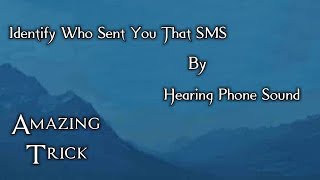 Now You Don't Need To See Your Phone To Check Who Sent You SMS || Messages App Download