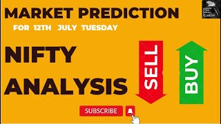 Nifty Analysis for 12th July | Bank Nifty Prediction for tomorrow | Market Analysis | Utsav Agarwal