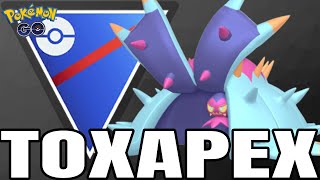 Toxapex is SO Bulky in the Great League for Pokemon GO Battle League!