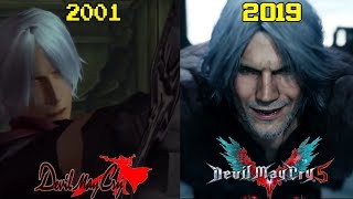 DEVIL MAY CRY GAMES - EVOLUTION (2001 - 2019) - EVOLUCIÓN HD