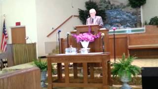 Brother Joe Guthrie preaches