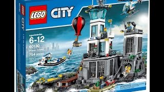 Обзор LEGO City 60130 тюрьма на острове