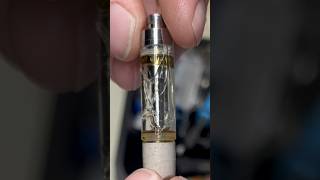 Help To Fix Leaking Vape Cartridges With Broken Cracked Glass #vaping #short