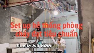 Set up Phòng Cháy đạt tiêu chuẩn cho phòng trọ cho thuê.