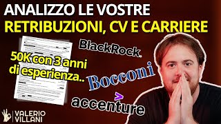 "50k con 3 anni di esperienza.. ma come?!" - Reaction ai vostri stipendi CV e carriere