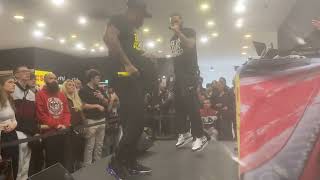 Dizzee rascal live in Manchester hmv 2024 cd signing