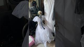 Gordon Tries On WEDDING DRESSES 👰‍♀️👀 41 Days to Halloween #wedding